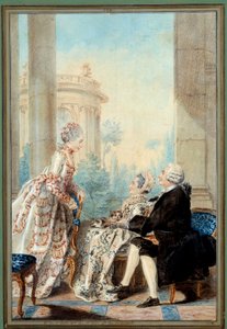Monsieur et Madame de Saint Vast et Mademoiselle de Beauregard