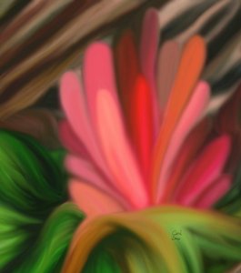 Abstract Flower