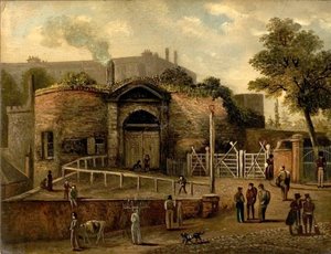 View of the Castle Gateway, Nottingham by Caroline Mary Price