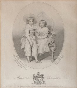 Portrait of Count Mikhail Semyonovich Vorontsov and Countess Ekaterina Semyonovna Vorontsova by Caroline Watson
