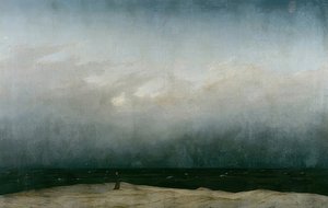 The Monk by the Sea. 1808-1810 by Caspar David Friedrich