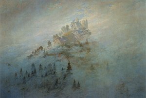 Morning mist in the mountains