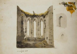 Ruins of a Gothic Choir, 4th July 1810