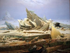 The Sea of Ice (The Wreck of Hope) by Caspar David Friedrich