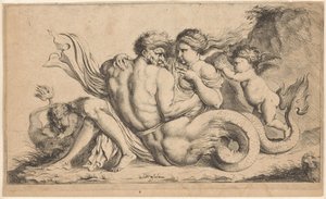 Triton and Nymph