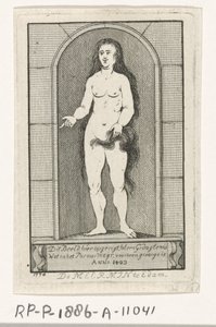 Niche with the Statue of a Mermaid by Caspar Jacobsz. Philips