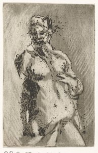 Torso of a Naked Man by Caspar Jacobsz. Philips
