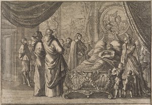 Deathbed of Louis XIII, 1643
