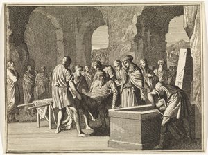 Funeral of Jacob by Caspar Luyken