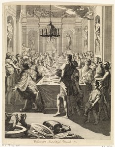 Feast of Belshazzar by Caspar Luyken