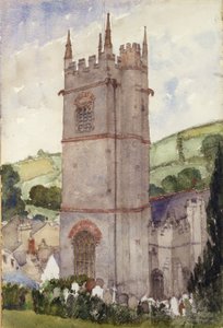 Church Tower, Marldon by Cass Gilbert