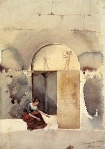 Doorway in Anla by Cass Gilbert