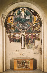 Christ in Glory, from the Church of San Clemente de Tahull, Lerida, Spain