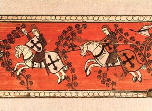 Knights Bear Flags (13th century)