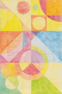 Colorful Abstract Geometry by Catalina Somolinos