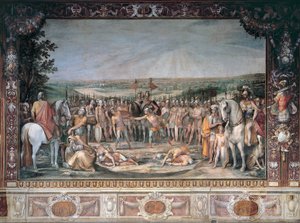 Combat of the Horatii and the Curiatii by Cavalier dArpino