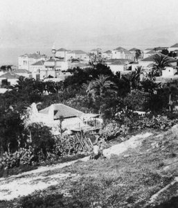 Beirut from the American College, Lebanon, c1927-c1931