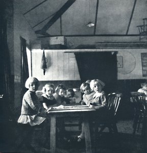 Lessons for London Children in the Village Hall by Cecil Beaton