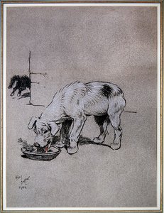 1:00 Ate Dinner by Cecil Charles Windsor Aldin
