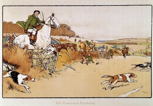 Watercolour by Cecil Aldin by Cecil Charles Windsor Aldin