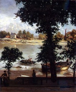 Chelsea Embankment by Cecil Gordon Lawson