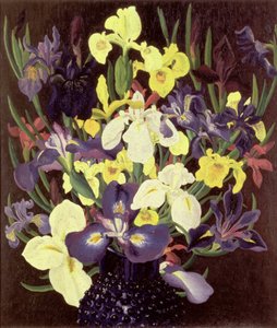 Group of Irises by Cedric Morris