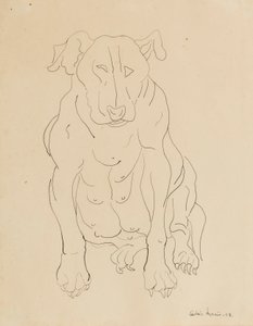 Nancy Morris’s bull dog