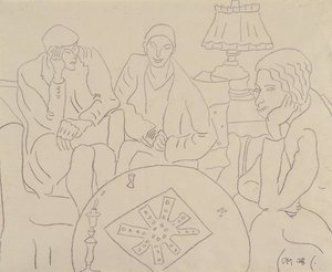 The Game of Ludo by Cedric Morris