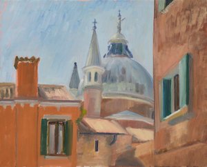 Summer Heat, Behind the Redentore by Celia Montague