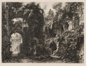 Ruins of the House of Septimius Severus on the Palatine by Cesare Biseo