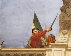 Allegory of Italy (detail)
