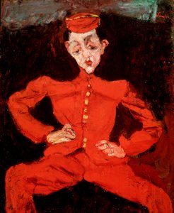 The Bellboy. Painting by Chaim Soutine
