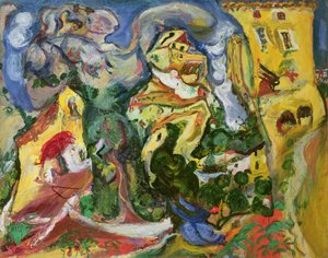The Village, c.1923 by Chaim Soutine