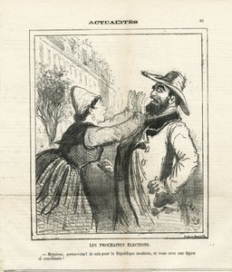 Illustration of Cham (1819-1879) in Le Charivari
