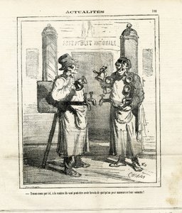 Illustration of Cham (1819-1879) in Le Charivari