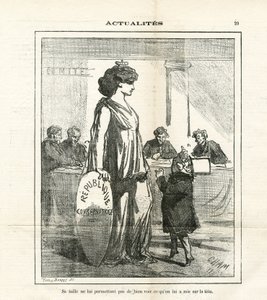 Illustration of Cham (1819-1879) in Le Charivari