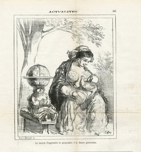 Illustration of Cham in The Charivari