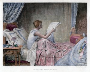 The Morning after the Ball, late 19th century by Champollion