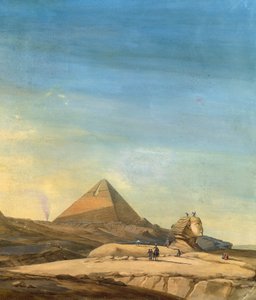 Measuring Sphinx (detail) by Charles Louis Balzac
