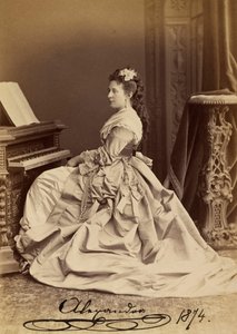 Portrait of Grand Duchess Alexandra Iosifovna of Saxe-Altenburg