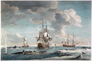 Greenland Fishery, Engraved by John Boydell, 1754