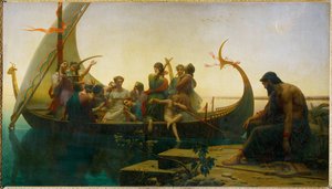 Evening, or Lost Illusions by Charles (after) Gleyre