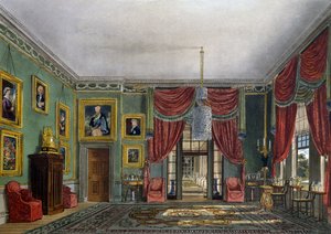 Green Pavilion, From The History of the Royal Residences