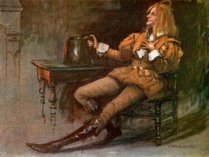 Twelfth Night: Sir Andrew Aguecheek, Mr Norman Forbes by Charles A. Buchel