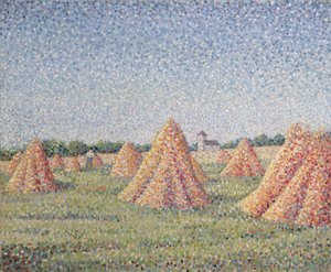 The Harvest by Charles Angrand