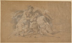 Diana and Endymion by Charles Antoine Coypel