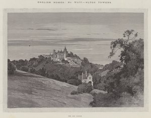 English Homes, Alton Towers, the Old Castle by Charles Auguste Loye