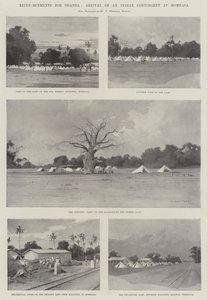 Reinforcements for Uganda, Arrival of an Indian Contingent at Mombasa by Charles Auguste Loye