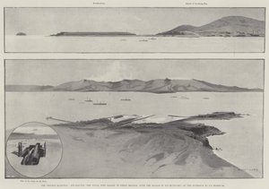 The Chinese Question, Wei-Hai-Wei, the Naval Port leased to Great Britain with the Island of Liu-Kung-Tau, at the Entrance to its Harbour