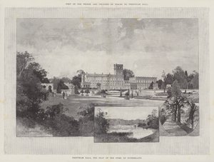 Visit of the Prince and Princess of Wales to Trentham Hall by Charles Auguste Loye